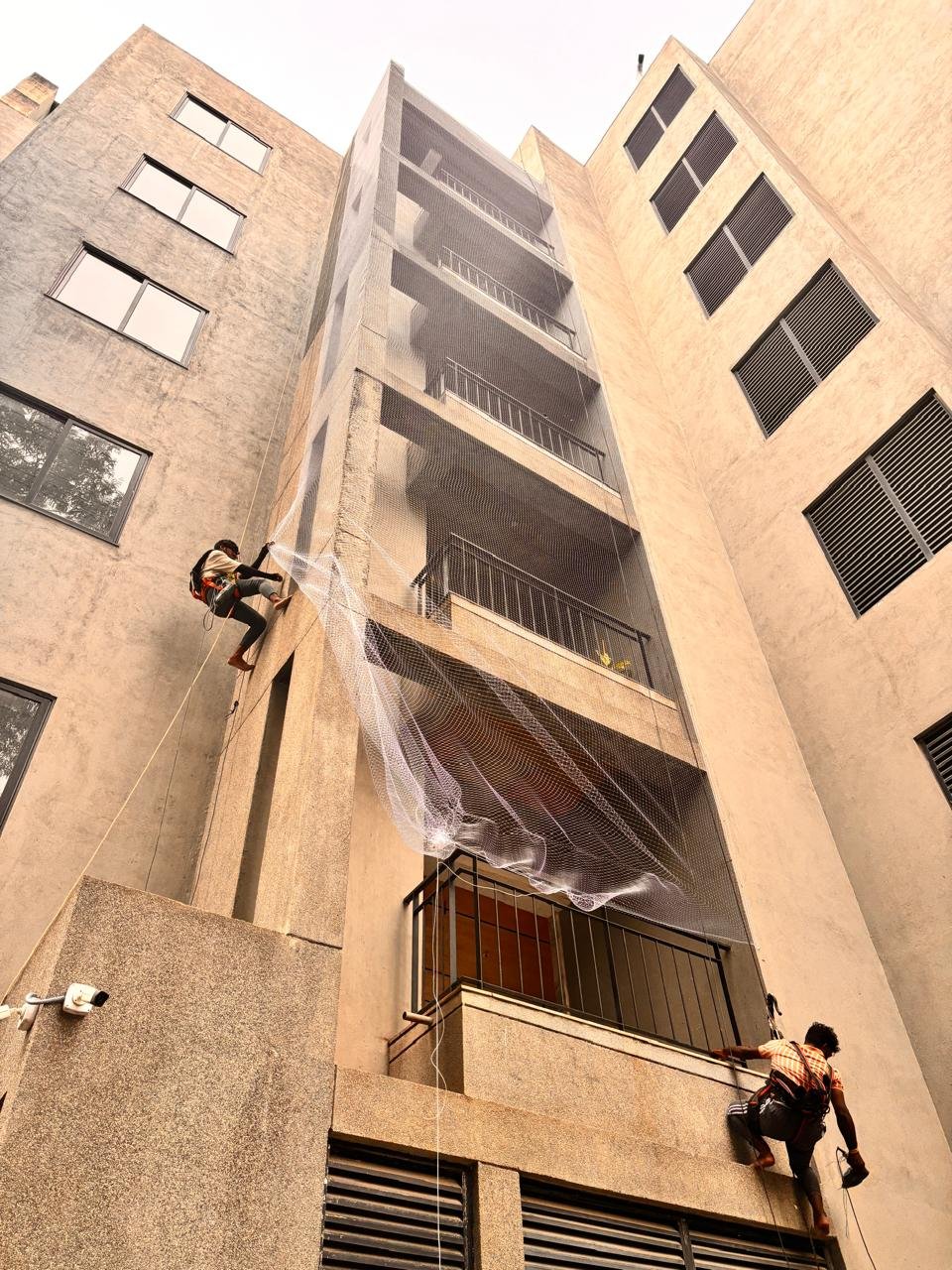 Bird net installation service in Hyderabad