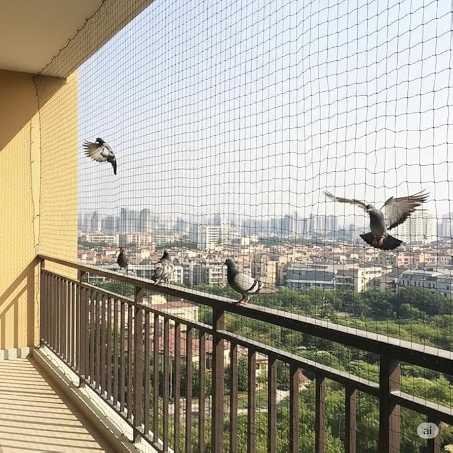 Pigeon Protection Net Installation in Gachibowli