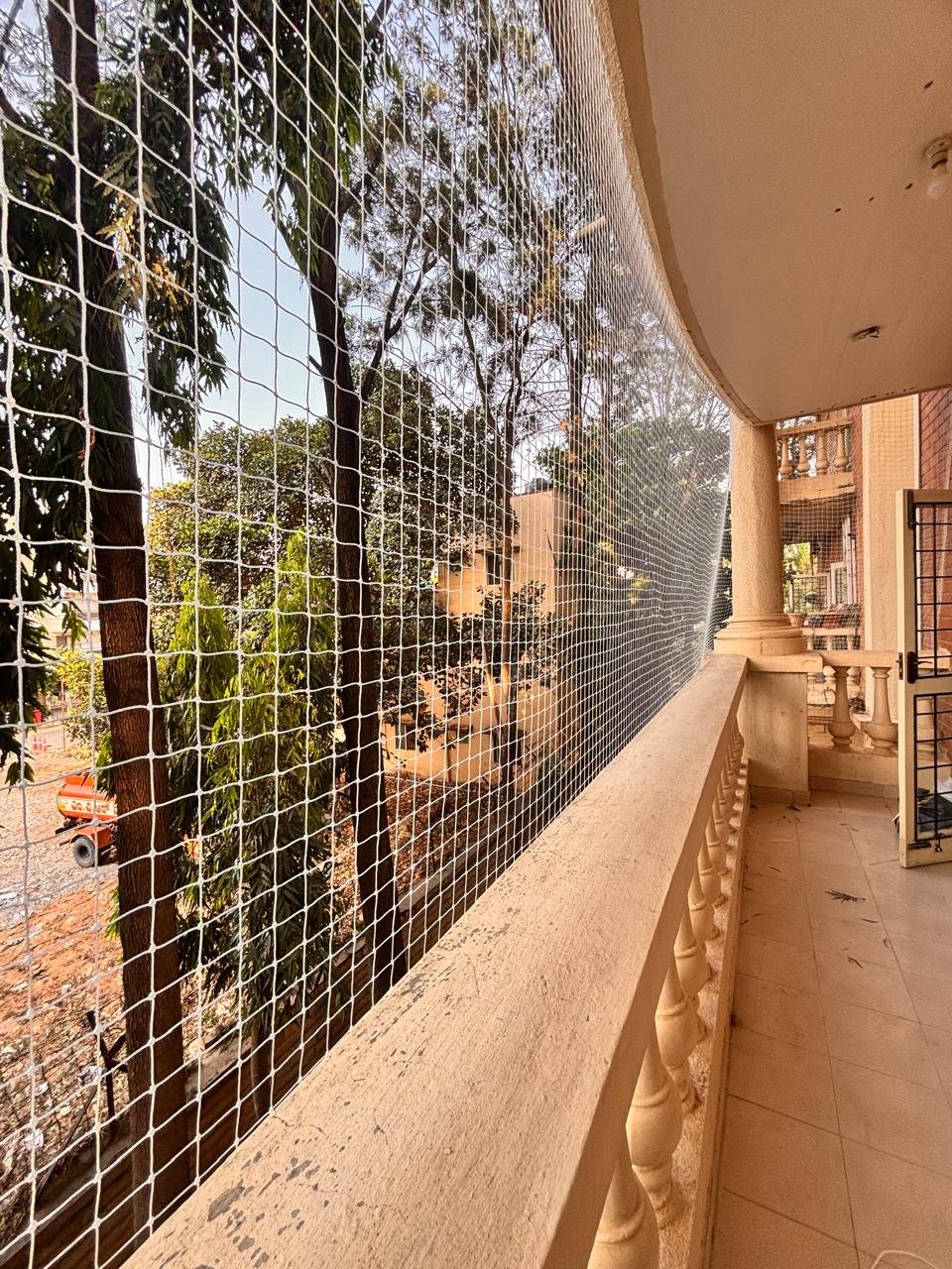 Balcony safety nets installation in Hyderabad